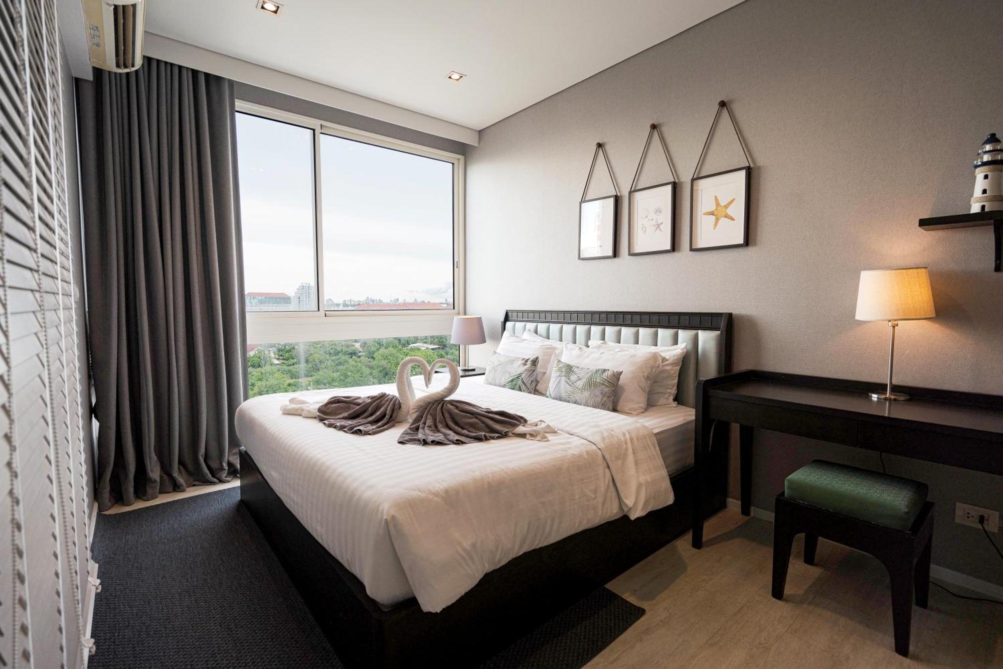 Residence By Hello Pattaya At Veranda Jomtien Beach Rum bild